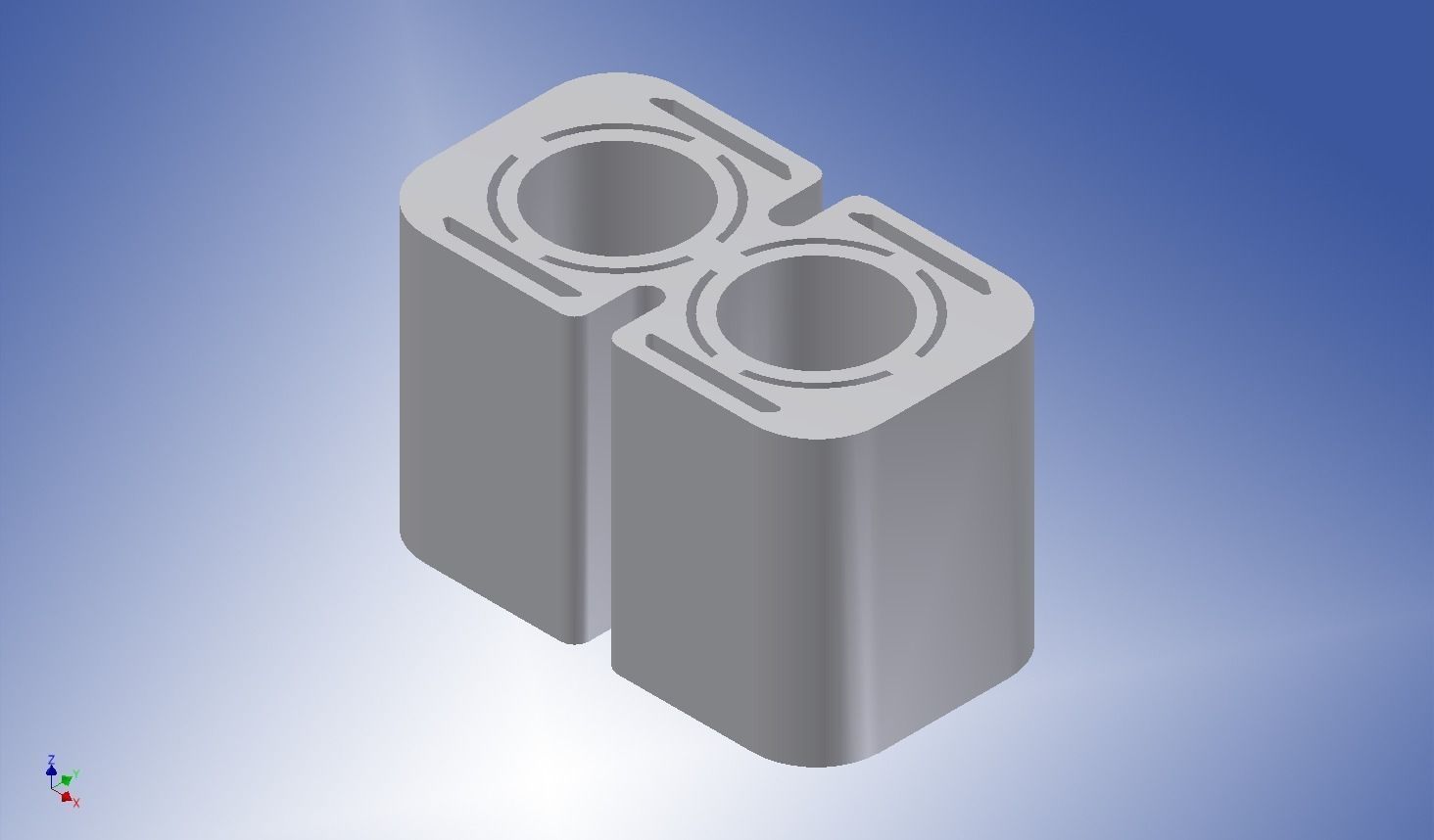 Cyllinder block Free 3D model