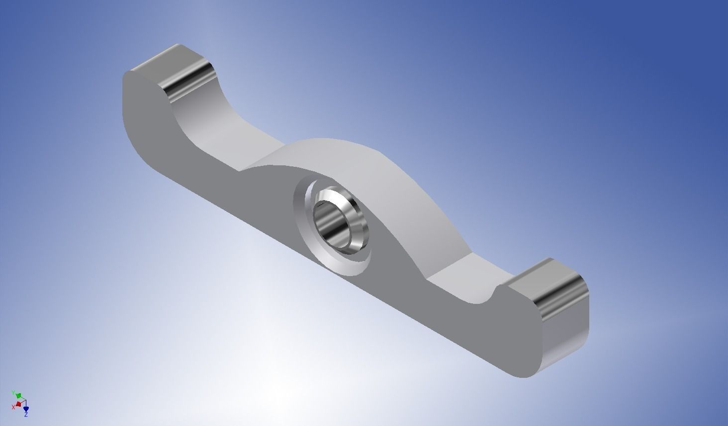 Rockerarm aluminum bracket Free 3D model