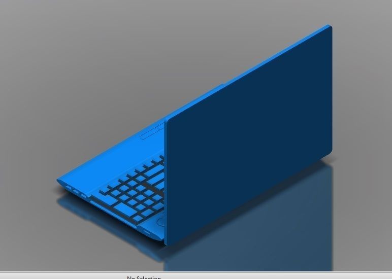 Laptop Design Free 3D model_1