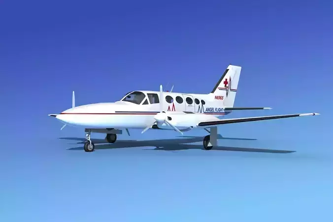 Cessna 414A Chancellor AngelFlight