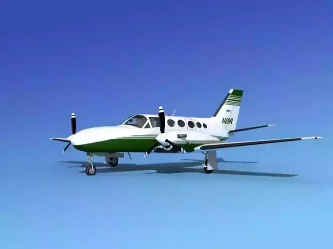 Cessna 425 Conquest I V09 3D model