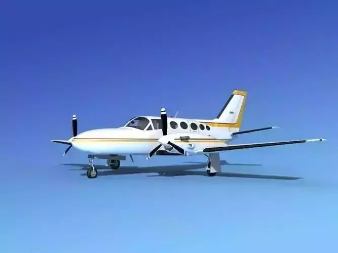 Cessna 425 Conquest I V14 3D model