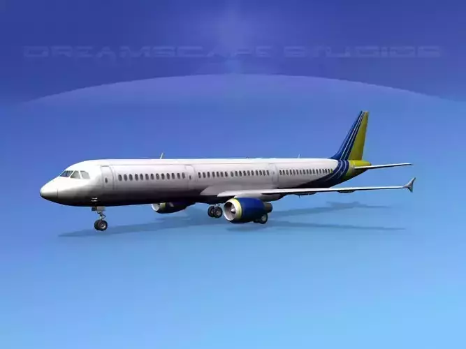Airbus A321 Corporate 1 3D model