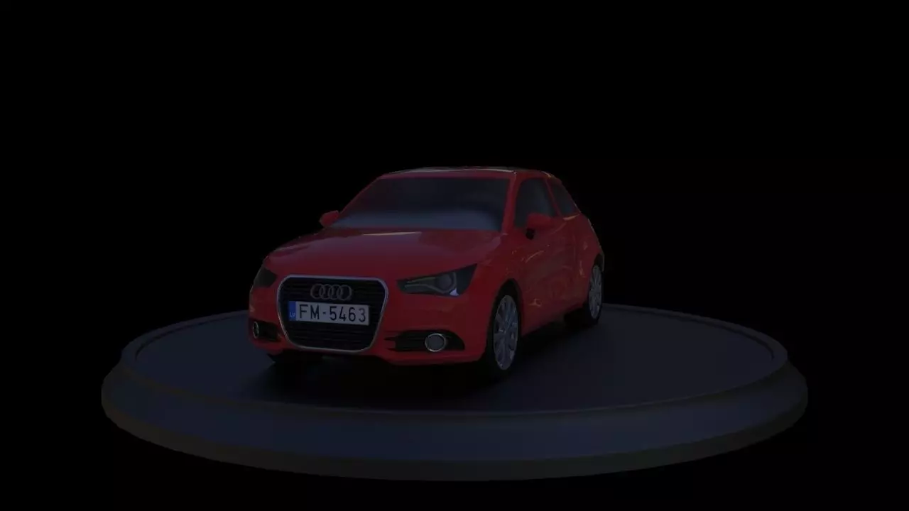 Audi A1 3D model