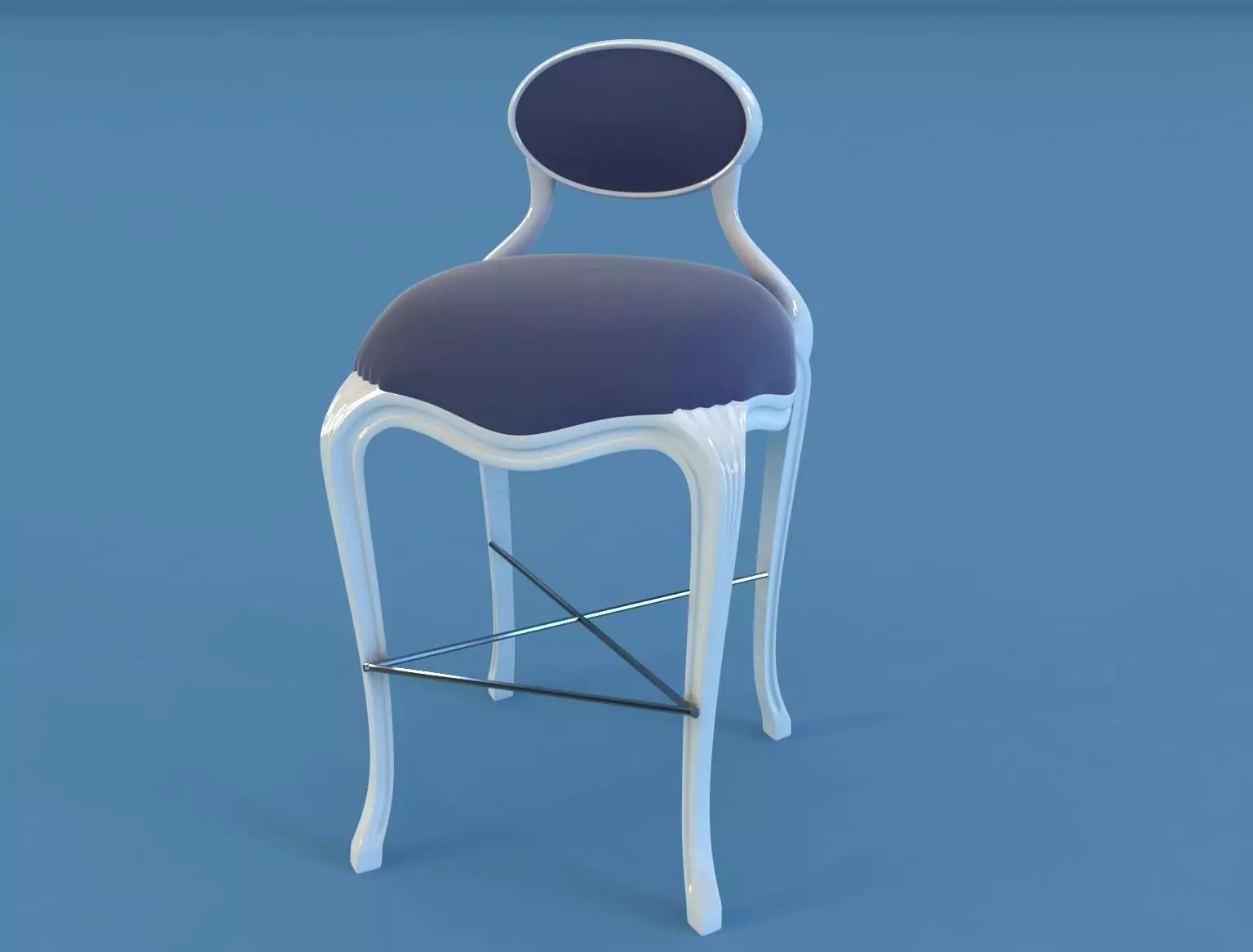 CHRISTOPHER GUY Art 60 chair 3D model
