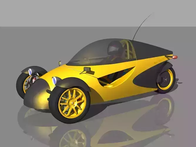 Personal Electric Vehicle 3D model