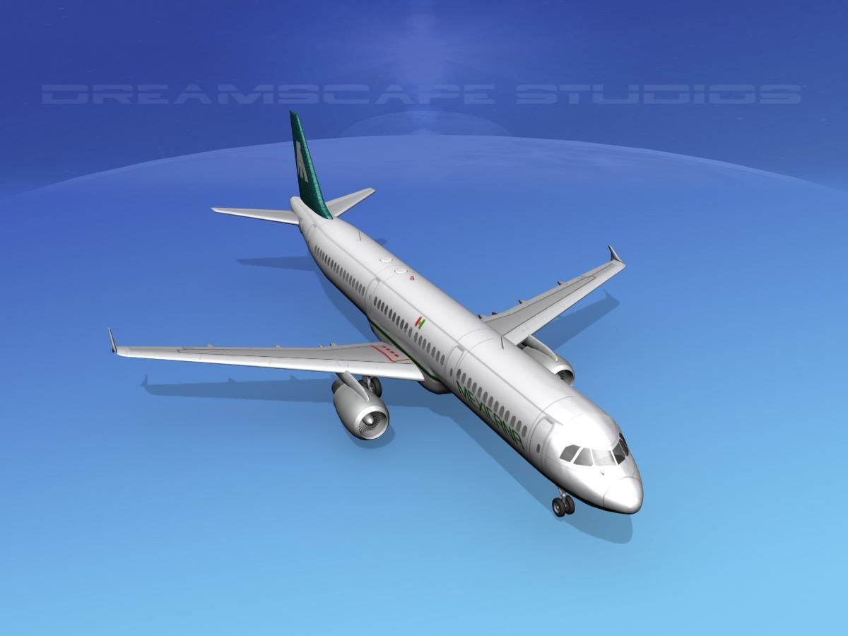 Airbus A321 Mexicana 3D model_12