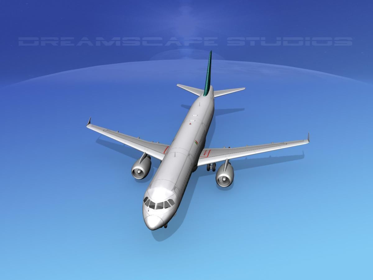 Airbus A321 Mexicana 3D model_14
