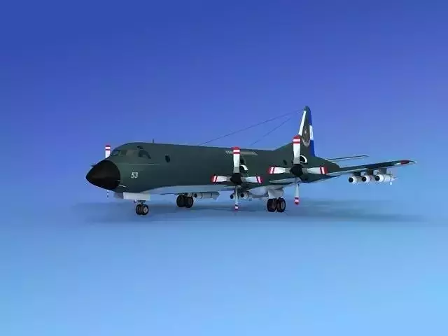 Lockheed P-3 Orion Argentina 3D model