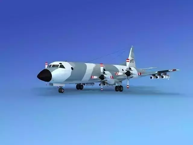 Lockheed P-3 Orion Iran 3D model