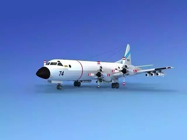 Lockheed P-3 Orion JDF 2 3D model