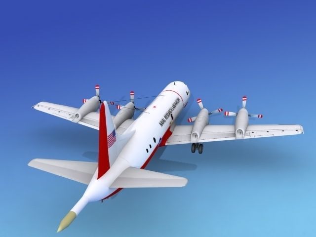 Lockheed P-3 Orion Naval Research Lab 3D model_5