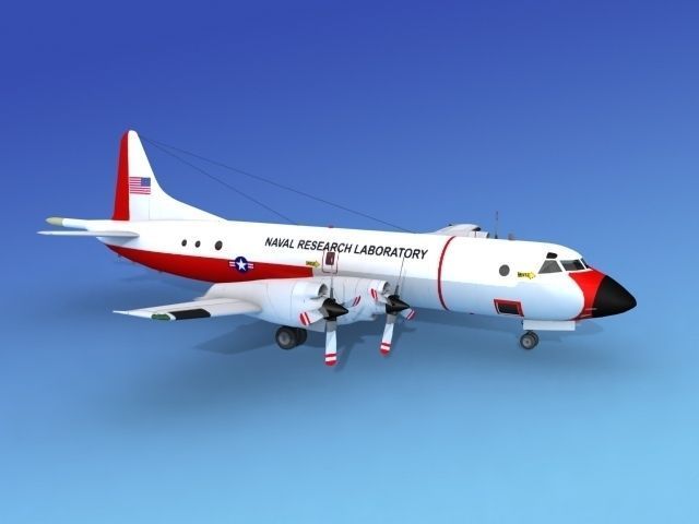 Lockheed P-3 Orion Naval Research Lab 3D model_3