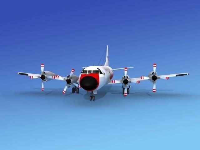 Lockheed P-3 Orion Naval Research Lab 3D model_1