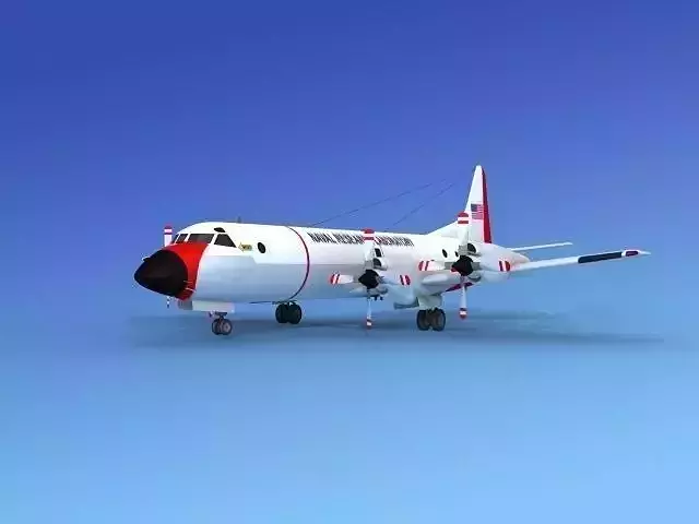 Lockheed P-3 Orion Naval Research Lab 3D model