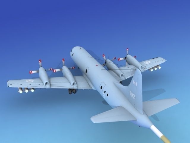 Lockheed P-3 Orion Royal Canadian Navy 3D model_7