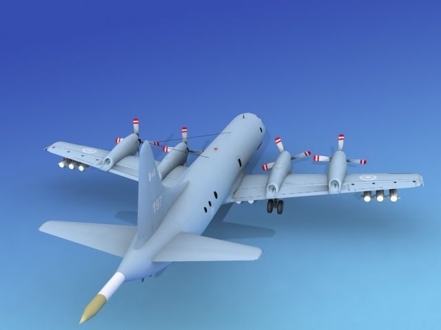 Lockheed P-3 Orion Royal Canadian Navy 3D model_5