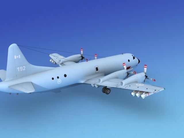 Lockheed P-3 Orion Royal Canadian Navy 3D model_6