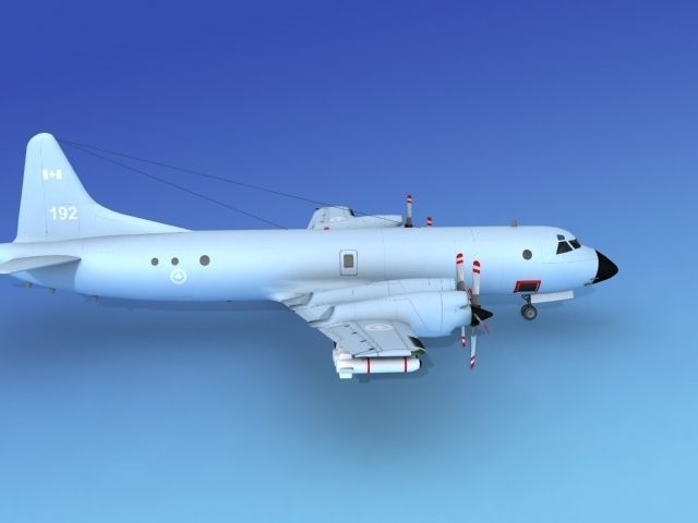 Lockheed P-3 Orion Royal Canadian Navy 3D model_4