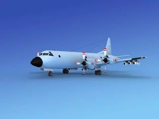 Lockheed P-3 Orion Royal Canadian Navy 3D model_0