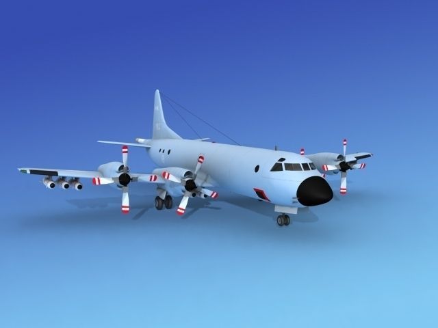 Lockheed P-3 Orion Royal Canadian Navy 3D model_1