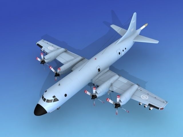 Lockheed P-3 Orion Royal Canadian Navy 3D model_9