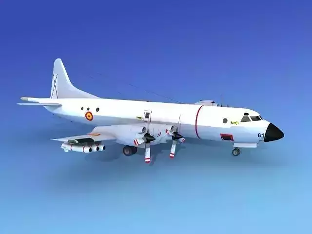 Lockheed P-3 Orion Spain 3D model