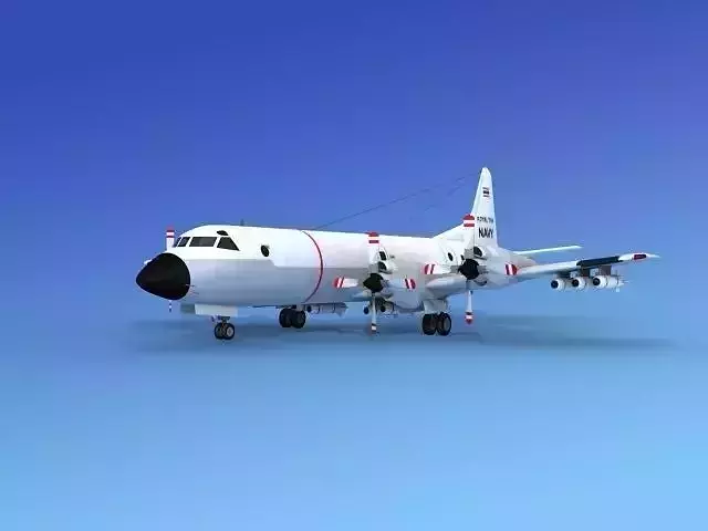 Lockheed P-3 Orion Thailand 3D model
