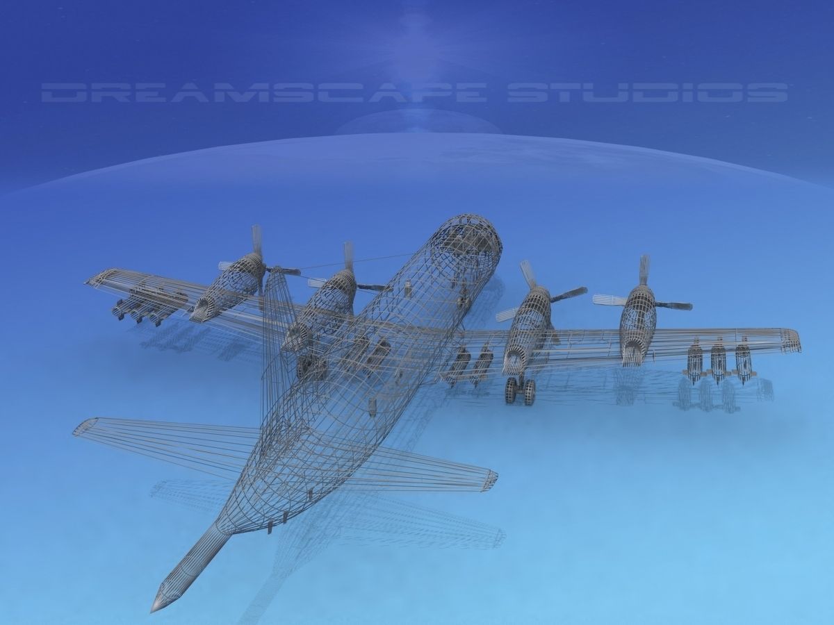 Lockheed P-3 Orion Unmarked 3 3D model_11