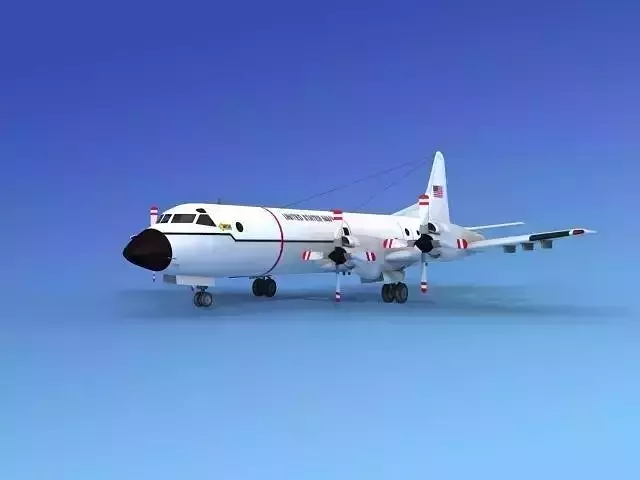 Lockheed P-3 Orion USN3 3D model