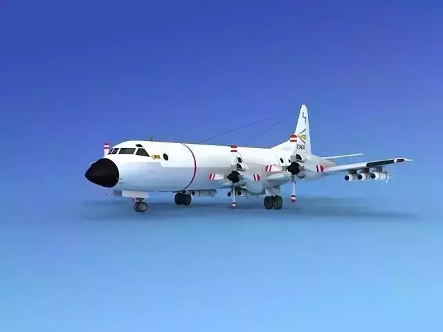 Lockheed P-3 Orion US Navy 4 3D model