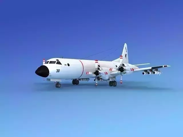 Lockheed P-3 Orion USN5 3D model