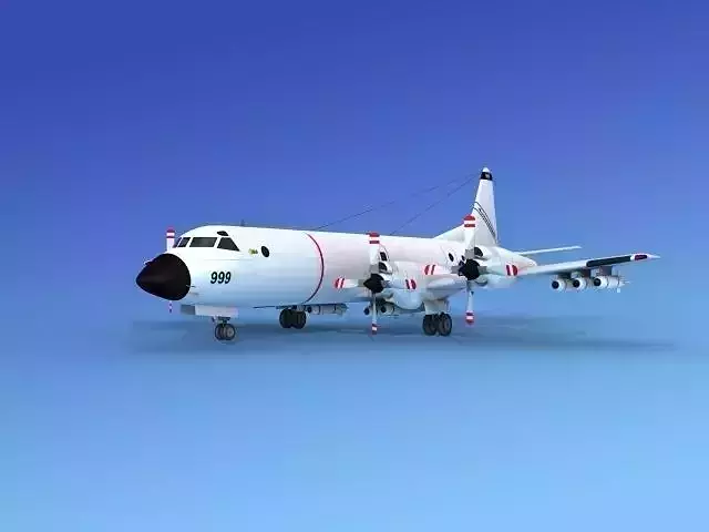 Lockheed P-3 Orion USN6 3D model