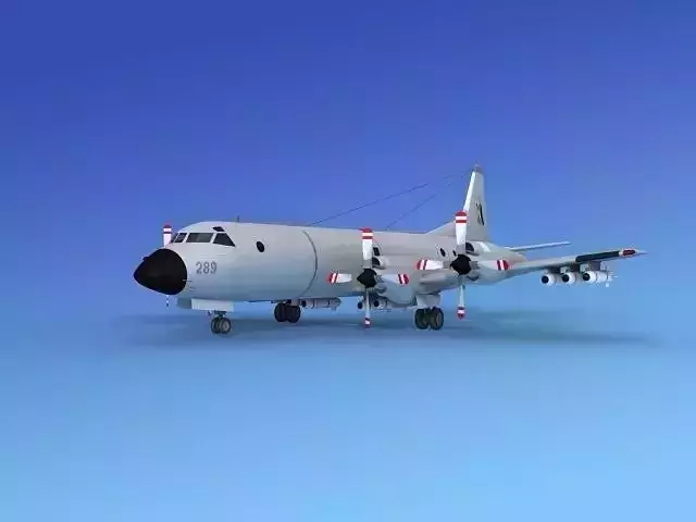 Lockheed P-3 Orion USN9 3D model