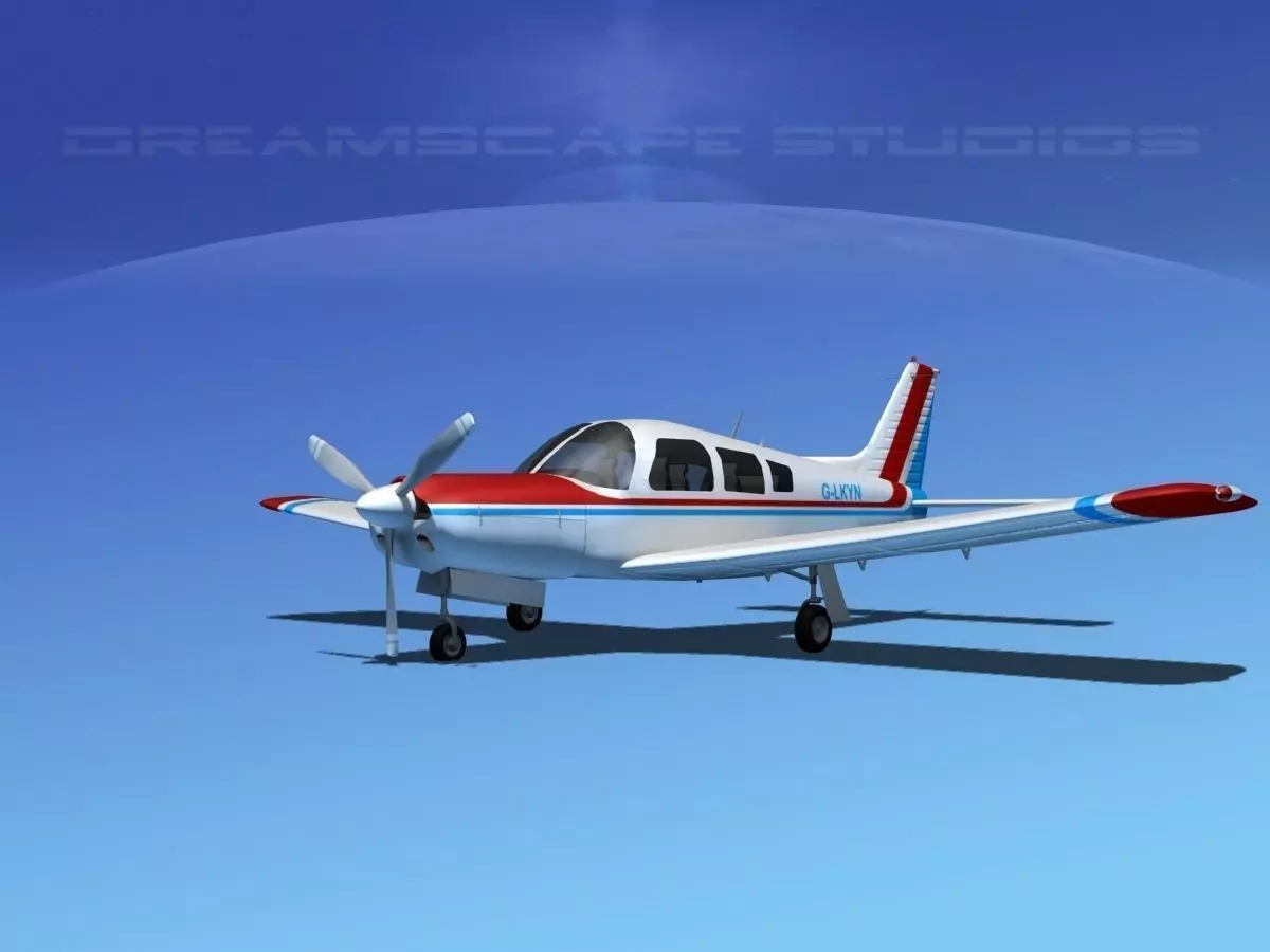 Piper Cherokee Arrow V03 3D model