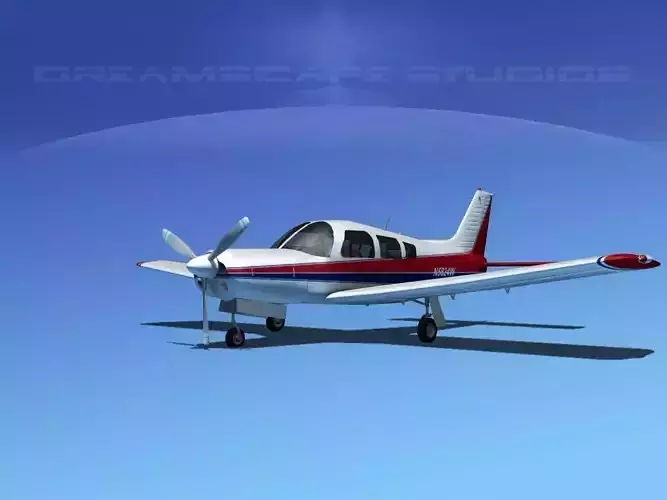 Piper Cherokee Arrow 3D model