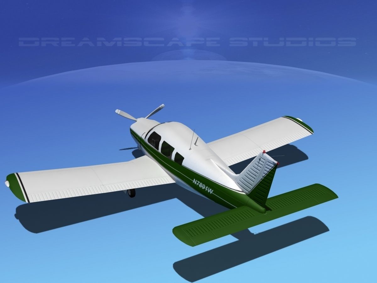 Piper Cherokee Arrow 3D model_8
