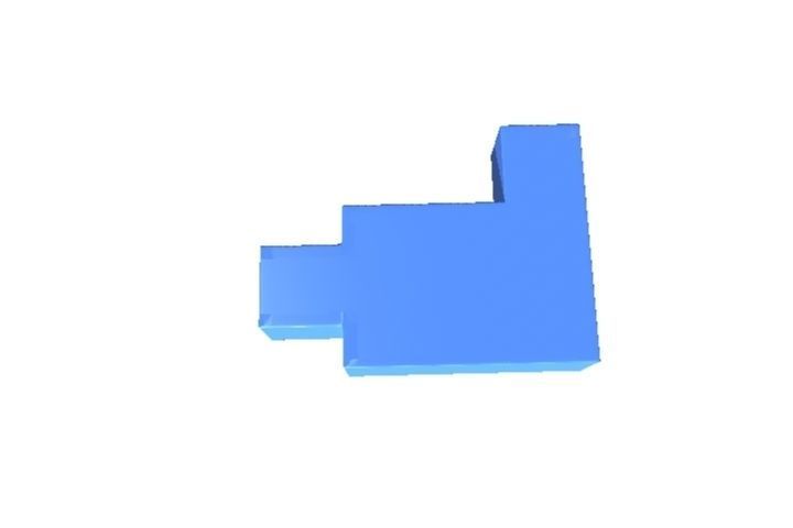 Soft Blocks Low-poly 3D model_4