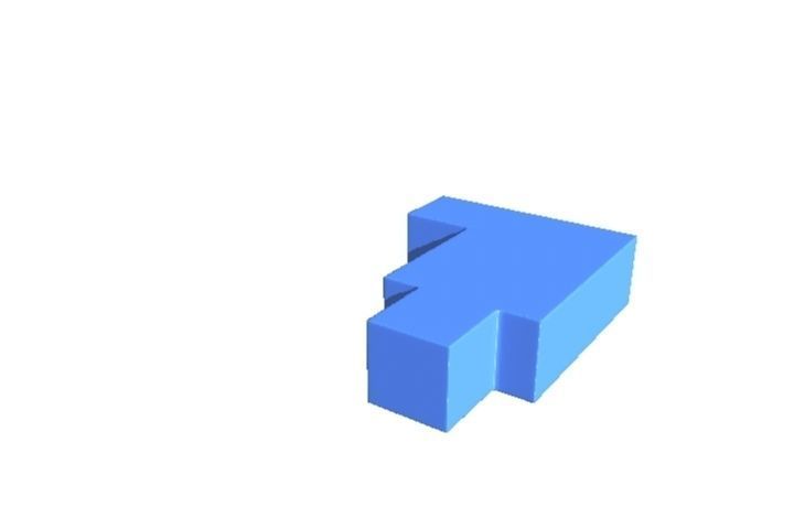 Soft Blocks Low-poly 3D model_1