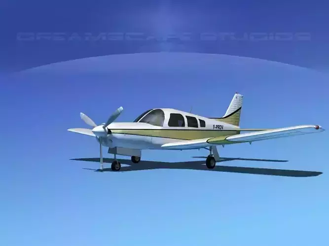 Piper Cherokee Arrow 3D model