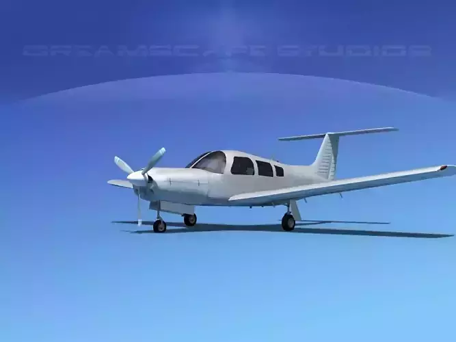 Piper PA-28R-201 Arrow III Bare Metal