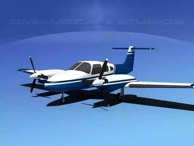 Piper Turbo Seminole V01 3D model