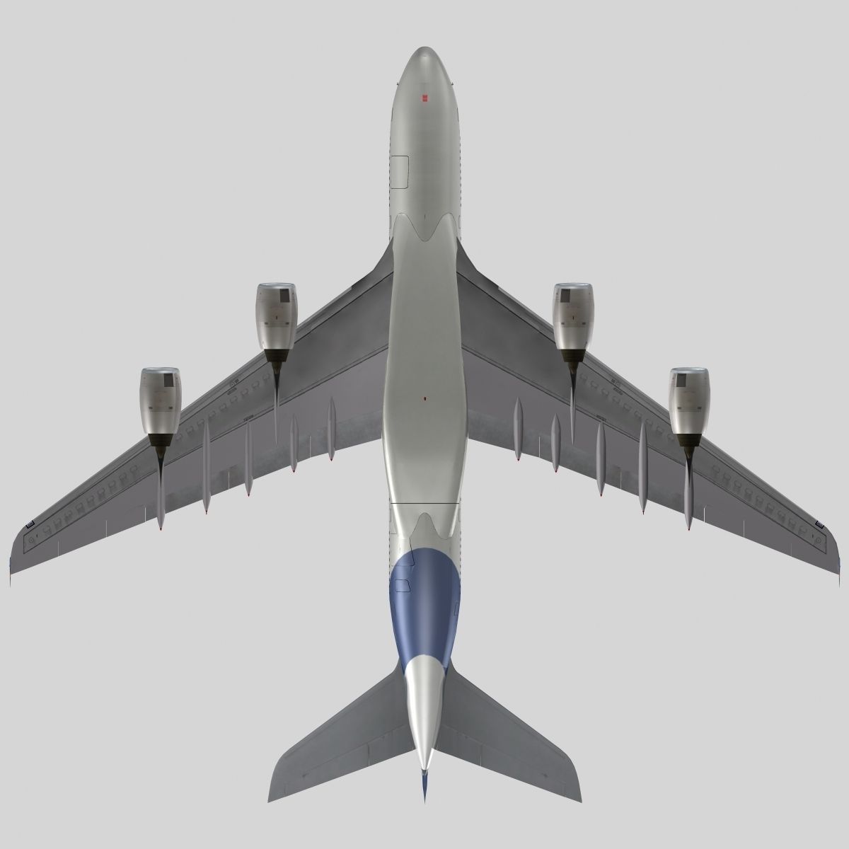Airbus A-380 Airbus Industries House colors 3D model_5
