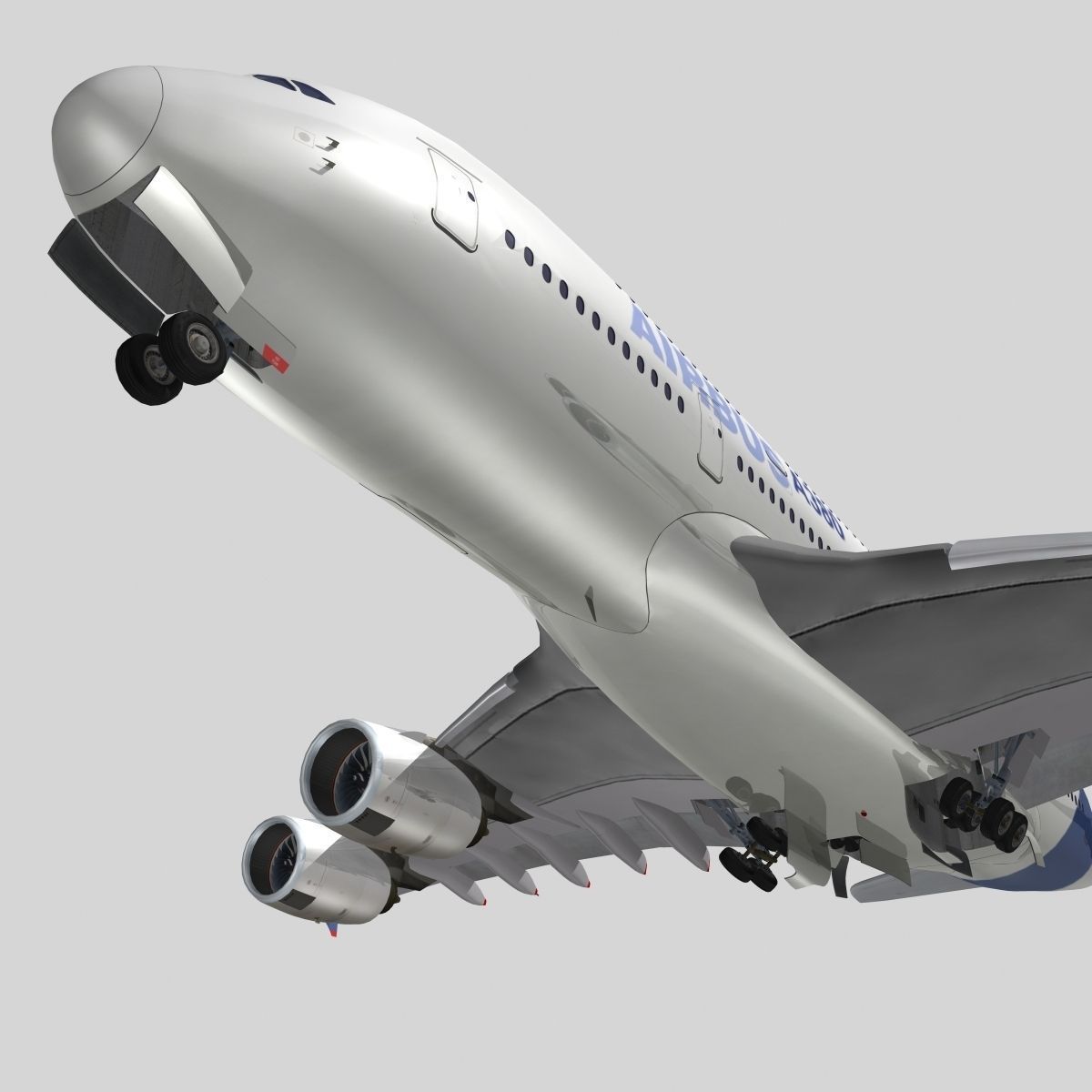 Airbus A-380 Airbus Industries House colors 3D model_8