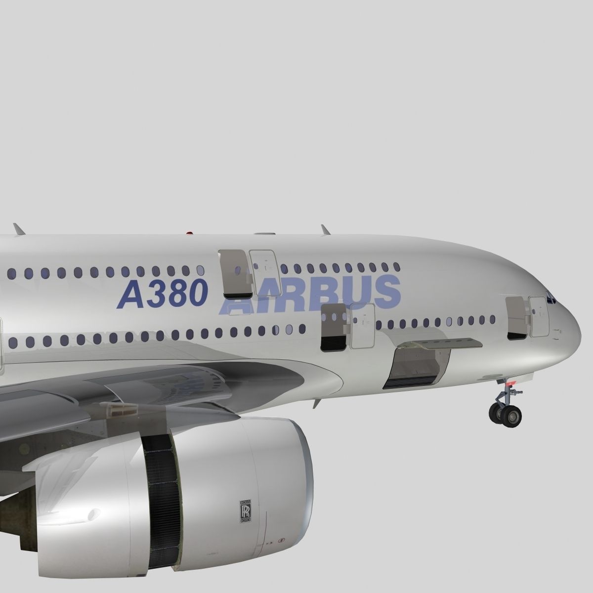 Airbus A-380 Airbus Industries House colors 3D model_10