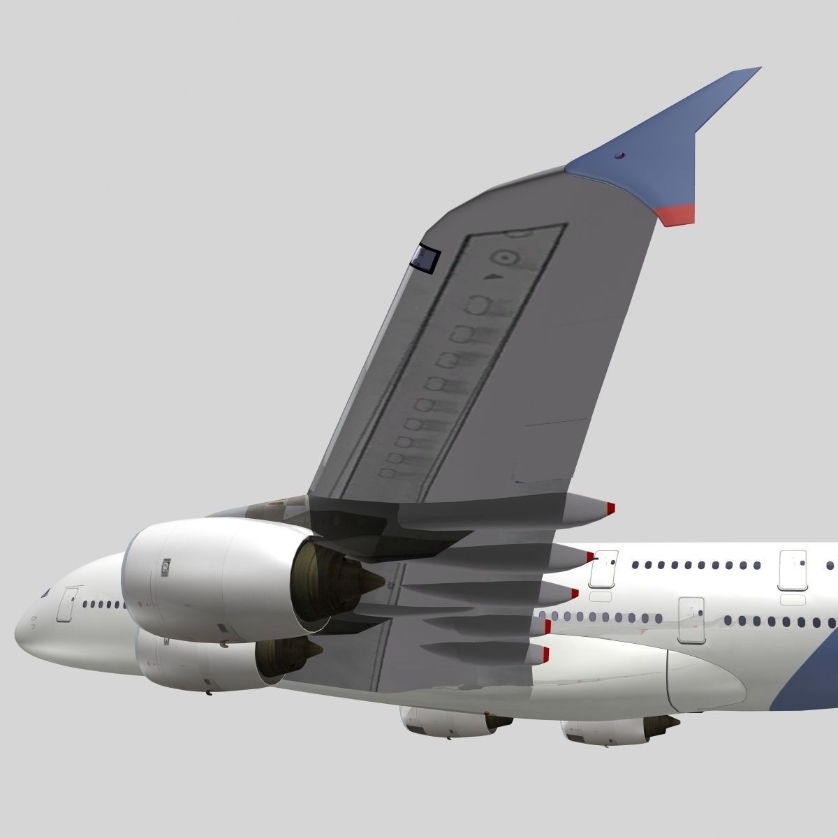 Airbus A-380 Airbus Industries House colors 3D model_1