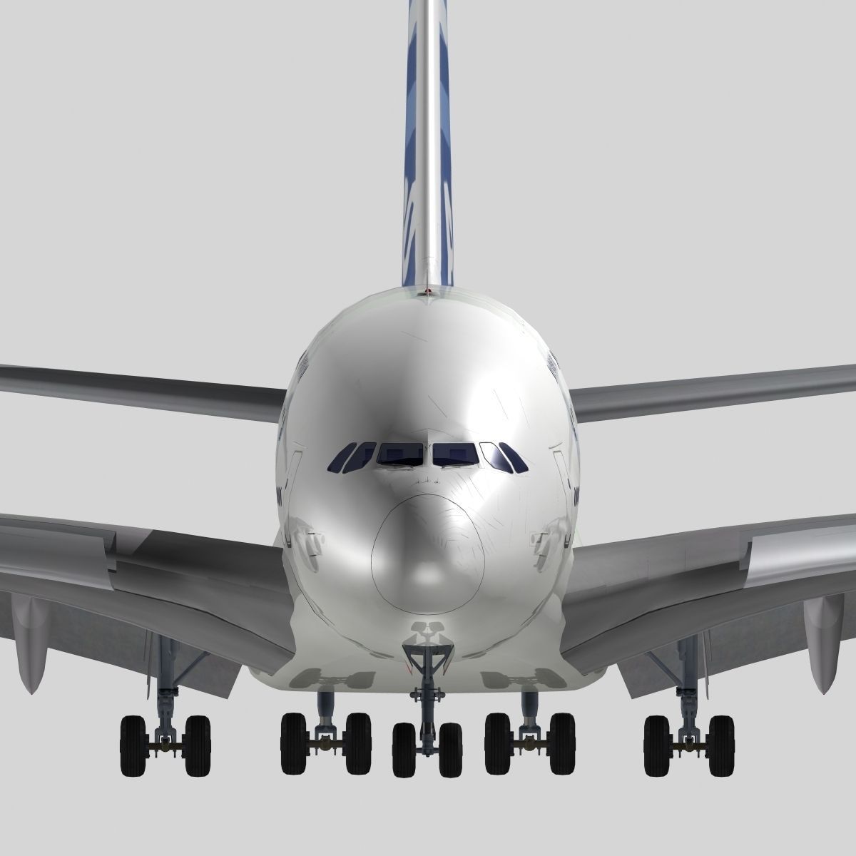 Airbus A-380 Airbus Industries House colors 3D model_6
