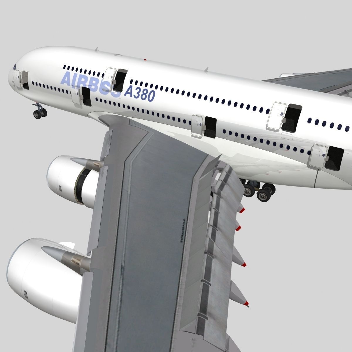 Airbus A-380 Airbus Industries House colors 3D model_12