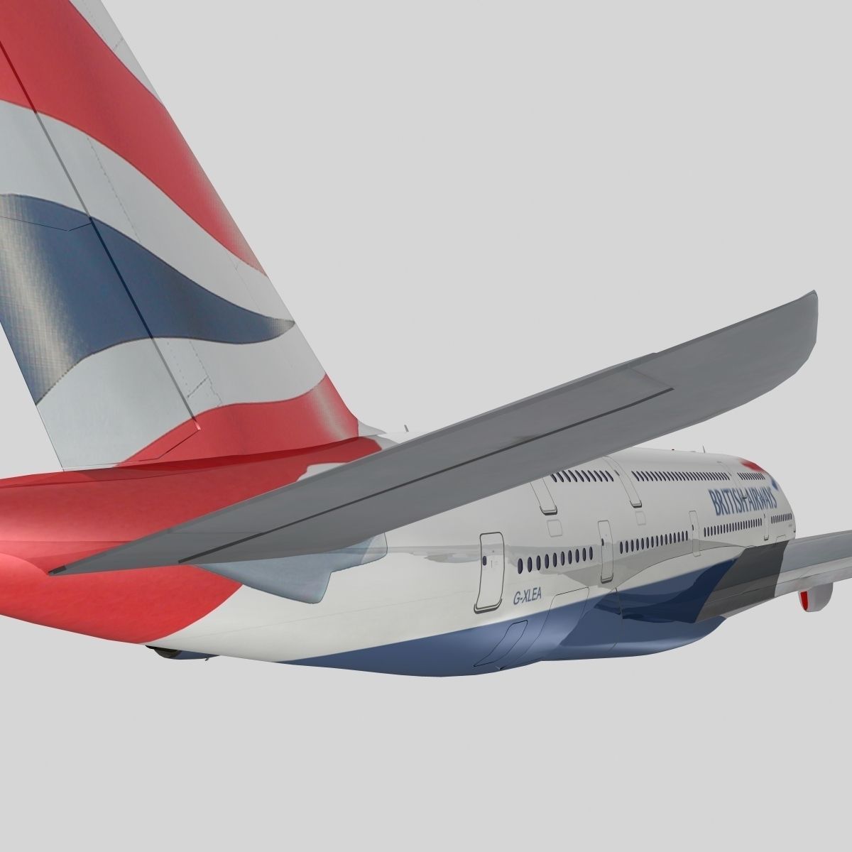 Airbus A-380  3D model_2