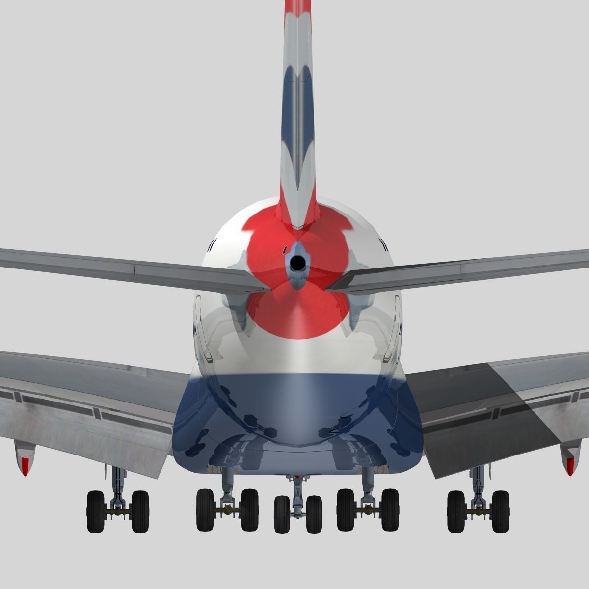 Airbus A-380  3D model_7